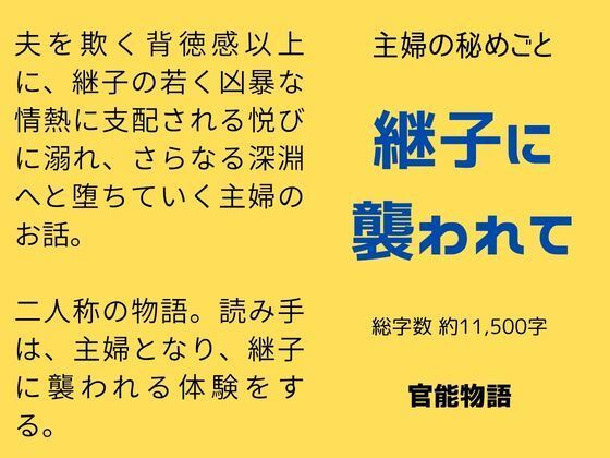 主婦の秘めごと 〜継子に襲われて〜 アイキャッチ画像 【テスト】