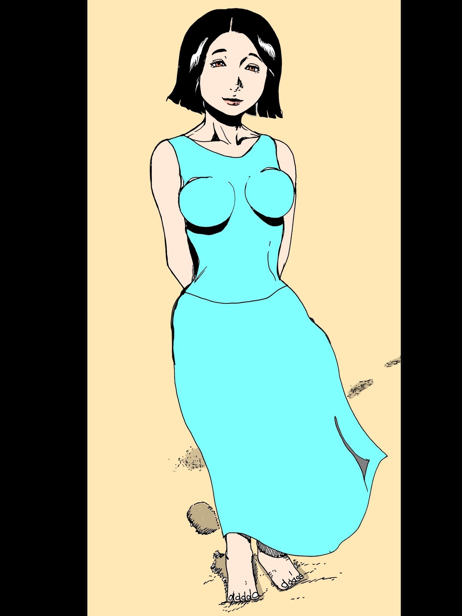 人妻洞窟の中で 画像2