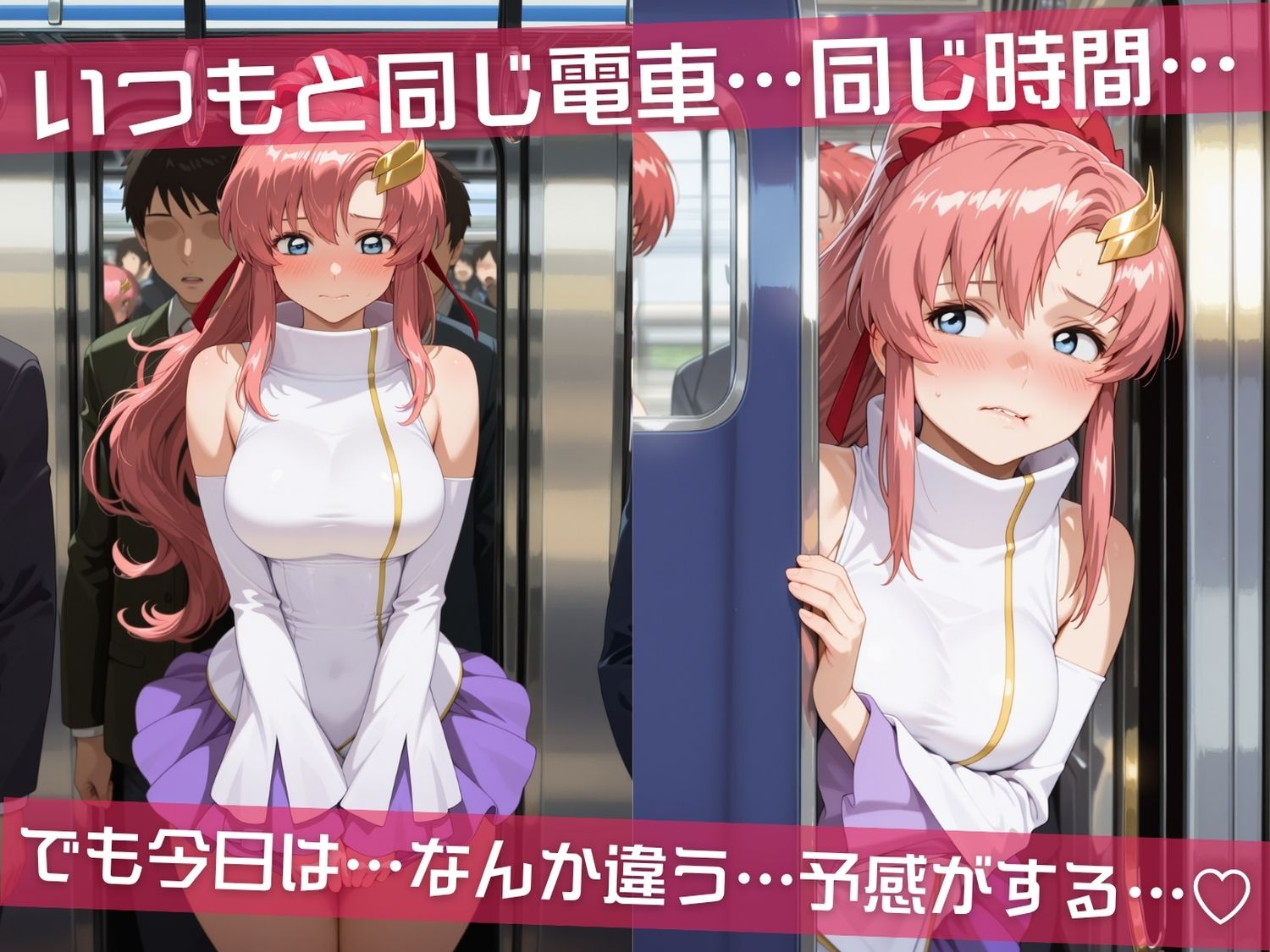 満員電車痴●地獄 ガ●ダムSEED〜 電車編 〜